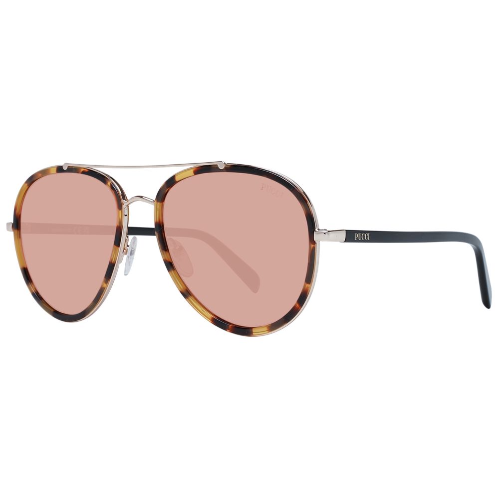Emilio Pucci Brown Women Sunglass