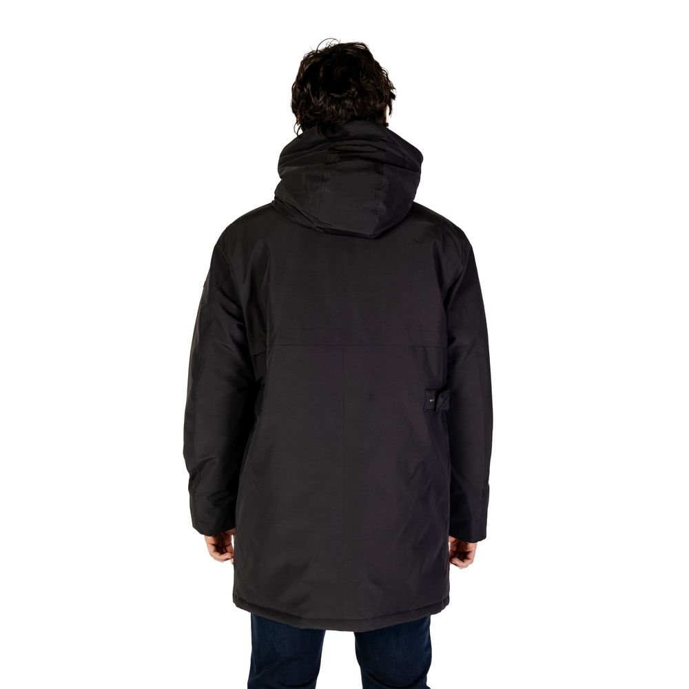Replay Black Polyamide Parka