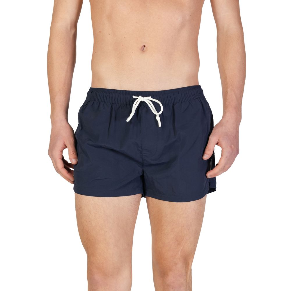 Hamaki-Ho Blue Polyester Swim Short