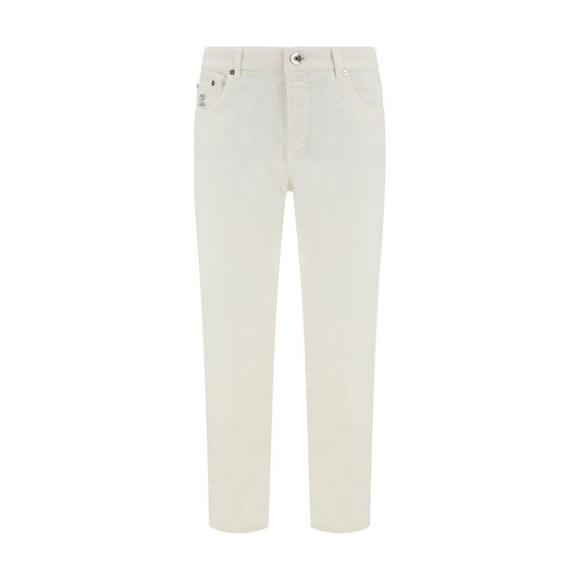 Brunello Cucinelli Jeans with turn-up hem