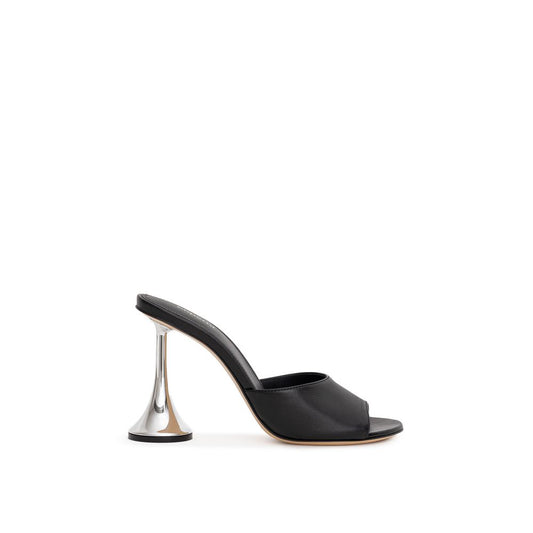 Coperni Black Leather Sandal