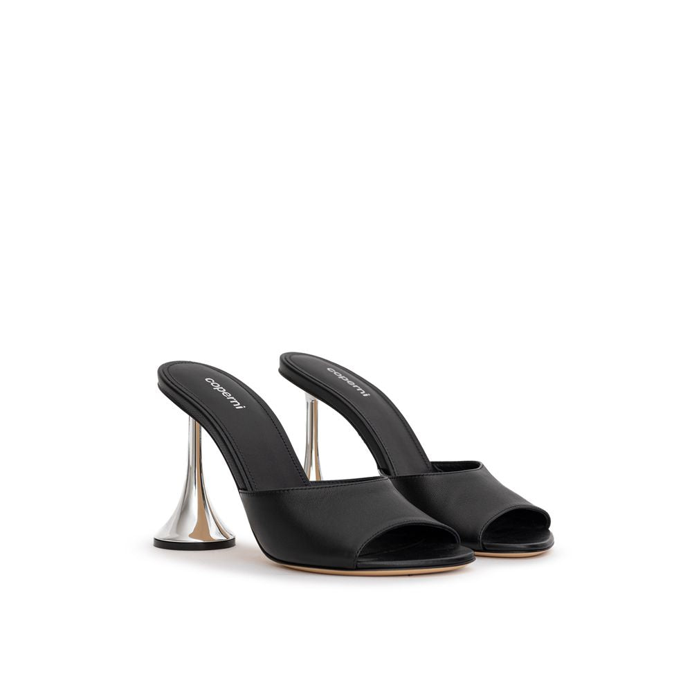 Coperni Black Leather Sandal