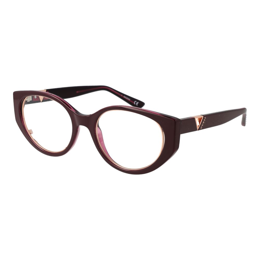 Guess Burgundy Women Glasses Frame
