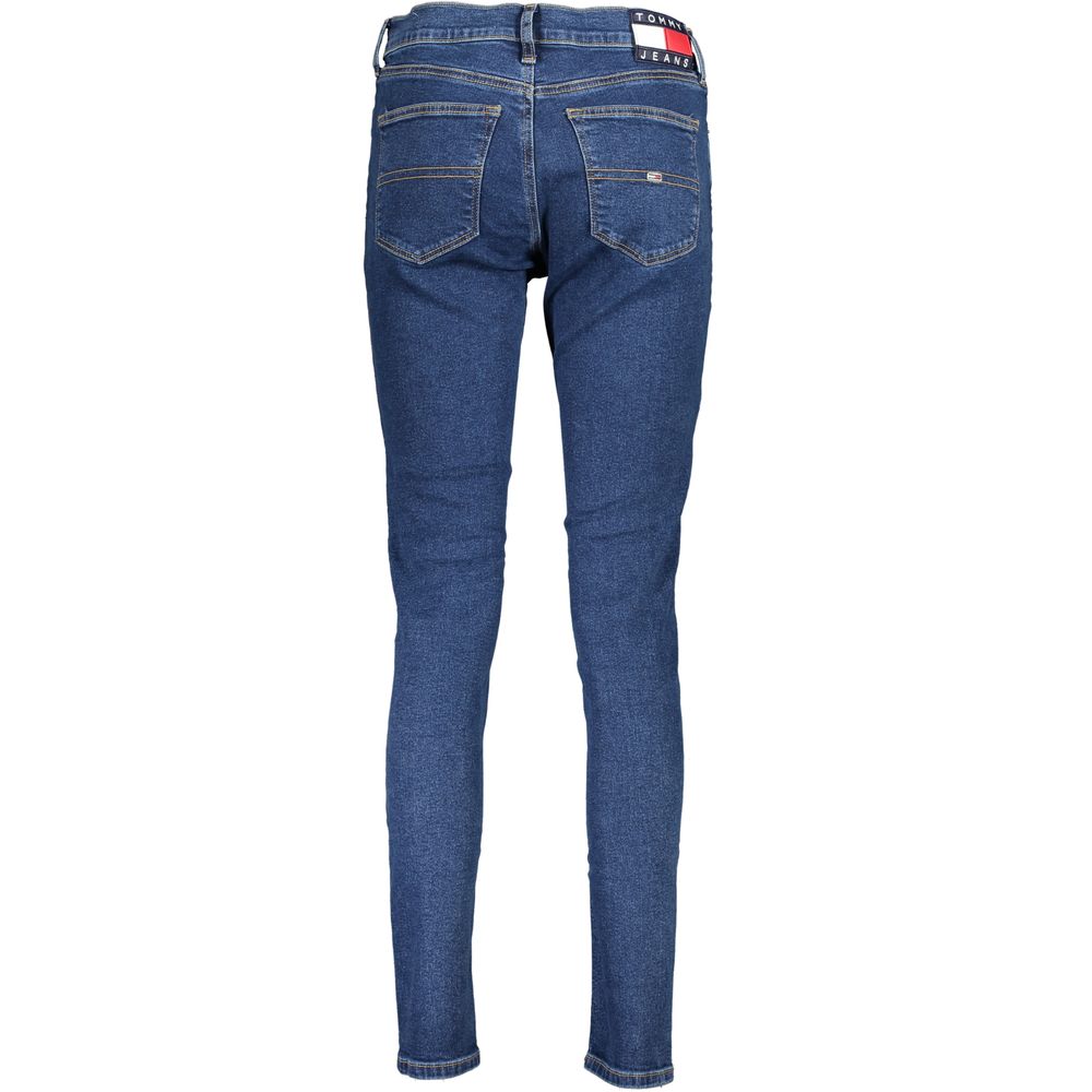 Tommy Hilfiger Blue Cotton Jeans & Pant