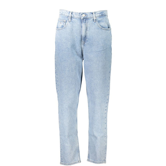Tommy Hilfiger Light Blue Cotton Women Jean