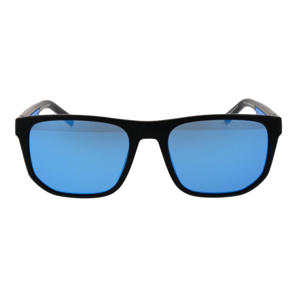 Tommy Hilfiger Black Men Sunglass