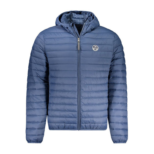 North Sails Blue Polyamide Men Jacket