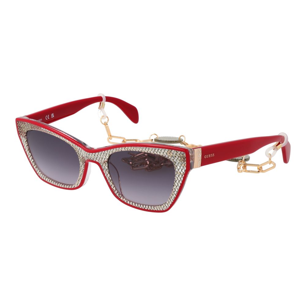 Guess Red Women Sunglass