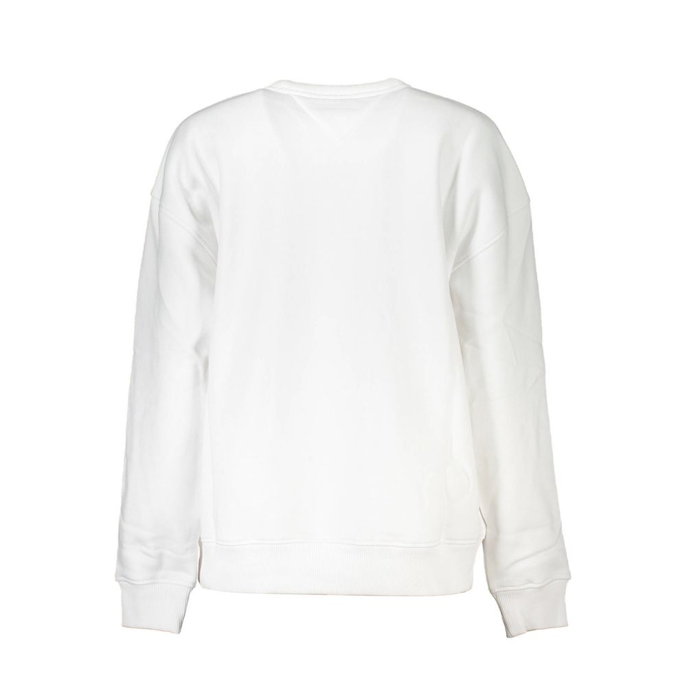 Tommy Hilfiger White Cotton Sweater