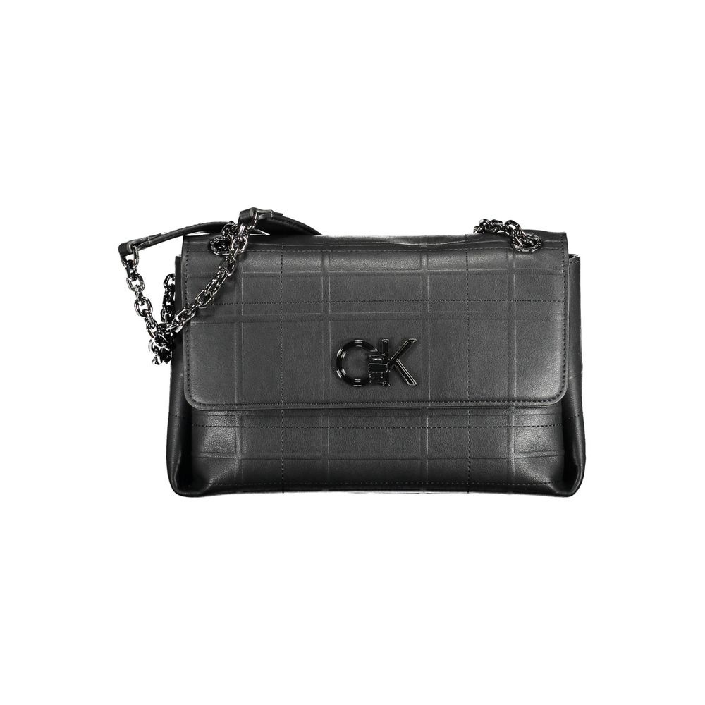 Calvin Klein Black Polyester Handbag