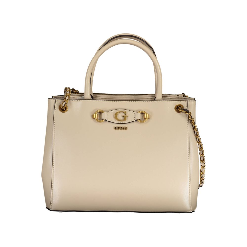 Guess Jeans Beige Polyethylene Handbag