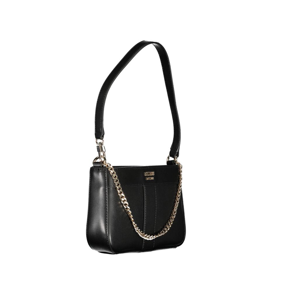 Guess Jeans Black Polyethylene Handbag