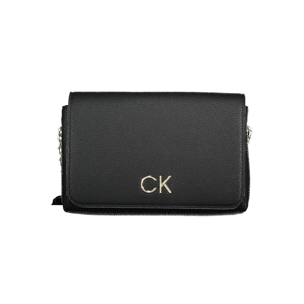 Calvin Klein Black Polyester Handbag