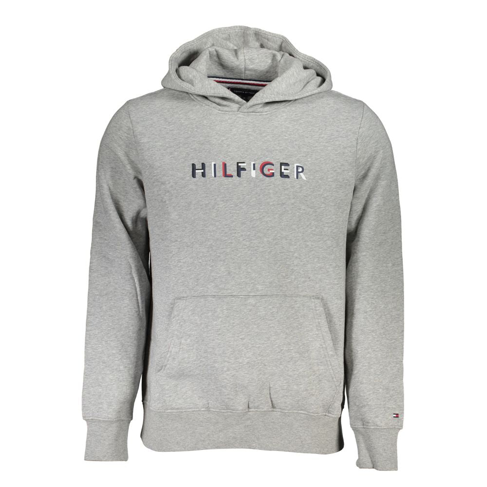 Tommy Hilfiger Gray Cotton Sweater