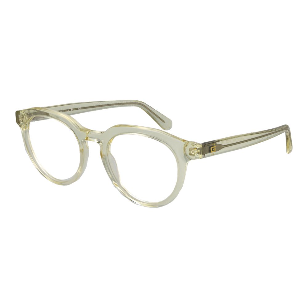 Guess Yellow Men Glasses Frame