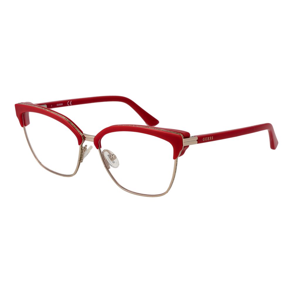 Guess Red Women Glasses Frame