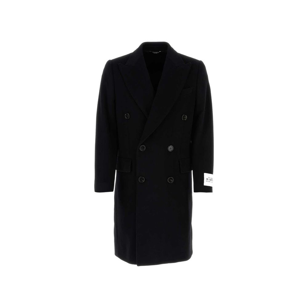 Dolce & Gabbana Double-Breasted Wool Coat