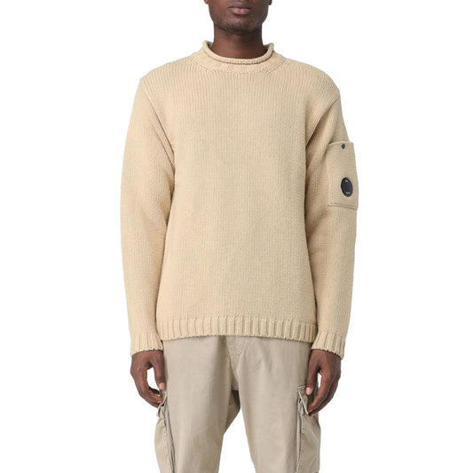 C.P. Company Beige Wool Sweater