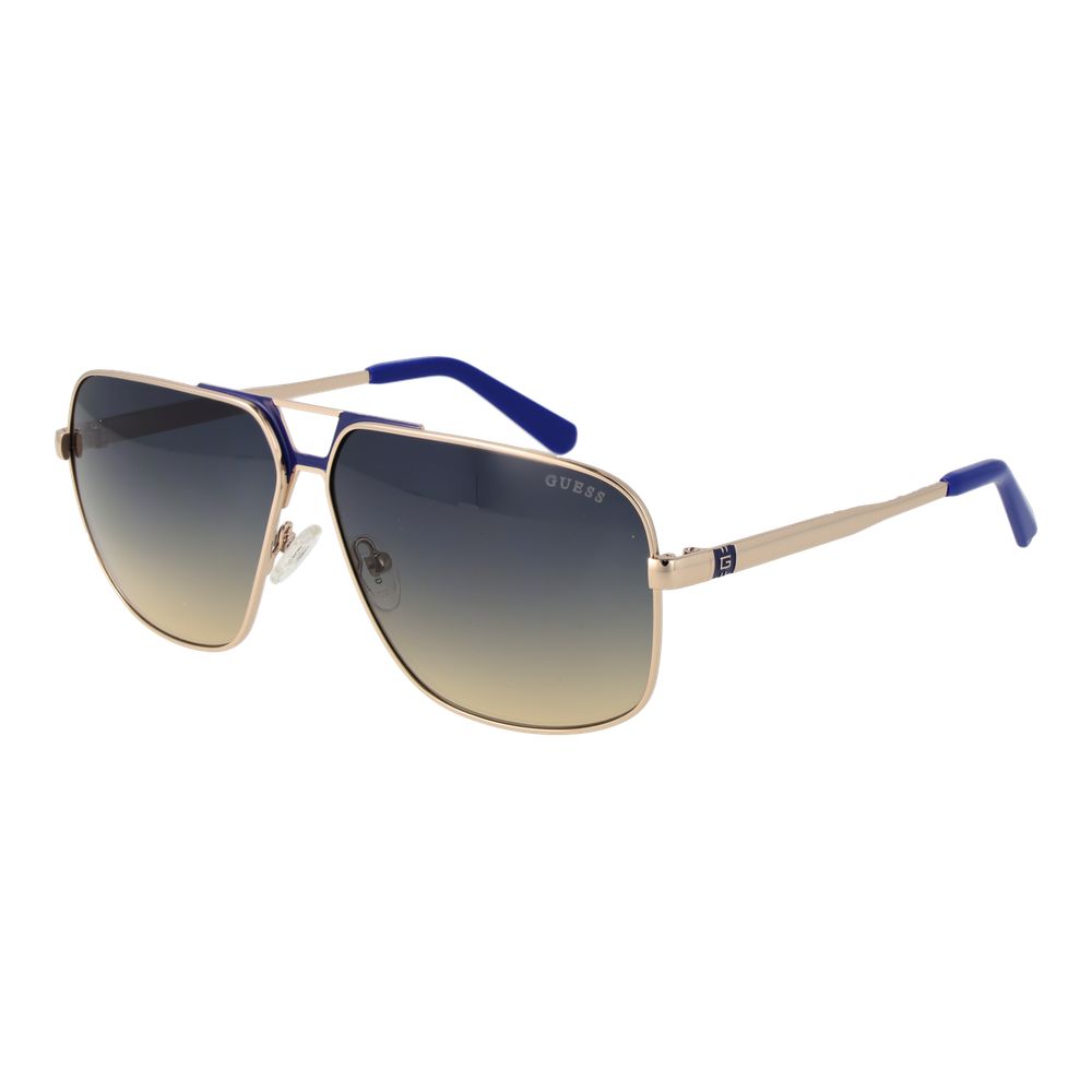 Guess Silver Men Sunglass