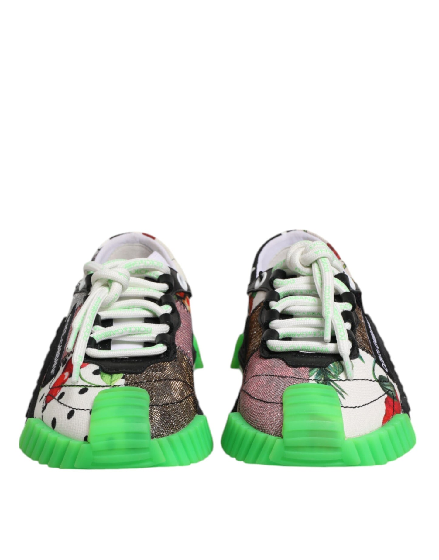 Dolce & Gabbana Multicor DG Logo Leopard Cherry Sneaker Shoes