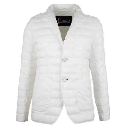 Herno White Polyamide Jacket