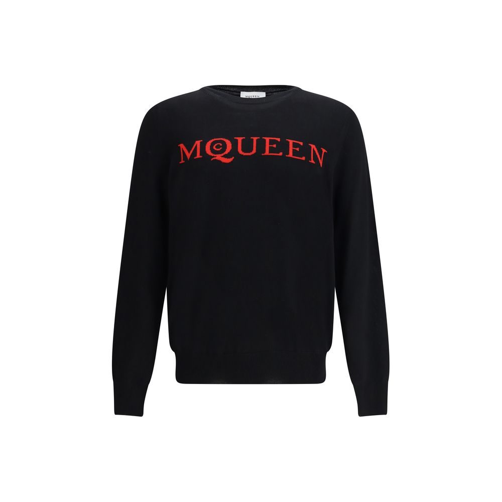 Alexander McQueen Logoed wool Sweater