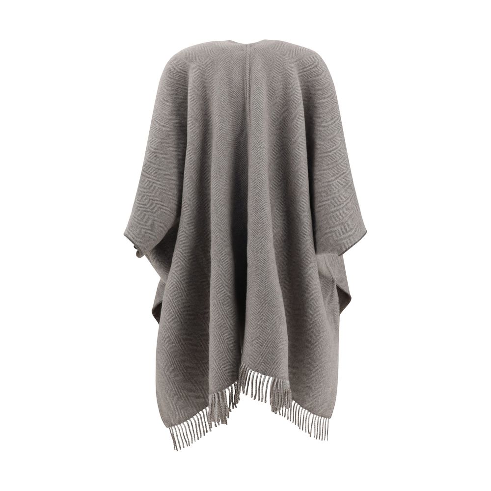 Brunello Cucinelli Reversible Poncho