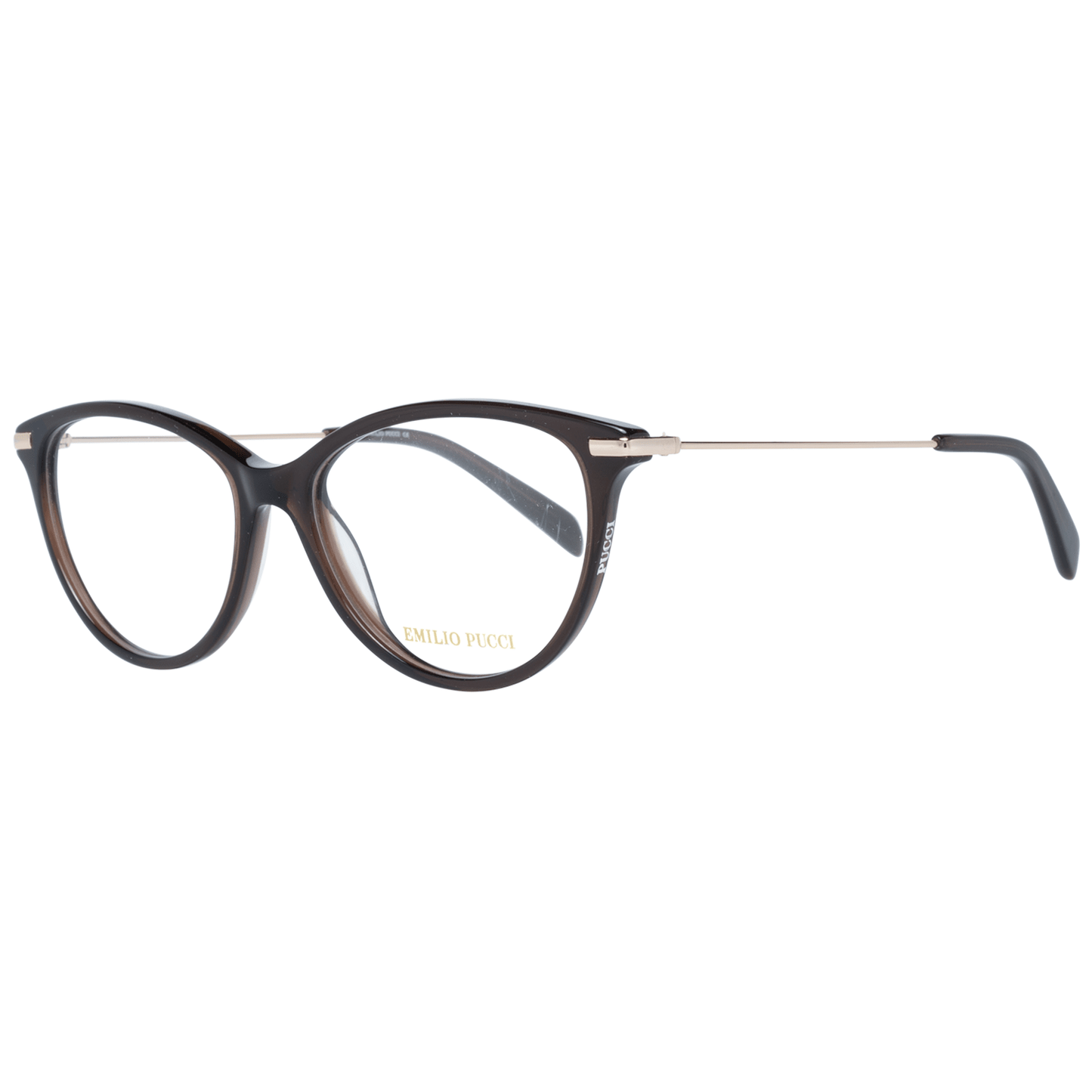 Emilio Pucci Brown Women Glasses Frame