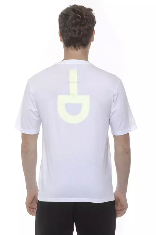 Tond White Cotton Men's T-Shirt