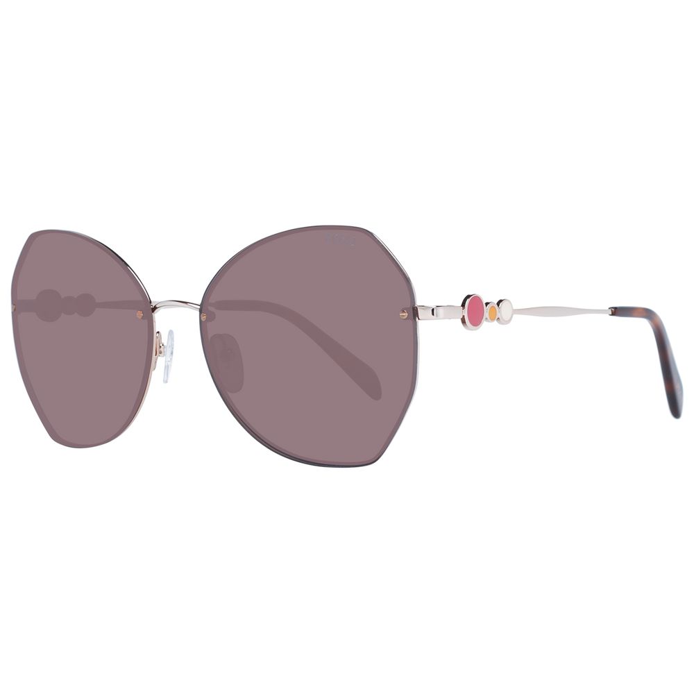 Emilio Pucci Rose Gold Women Sunglass
