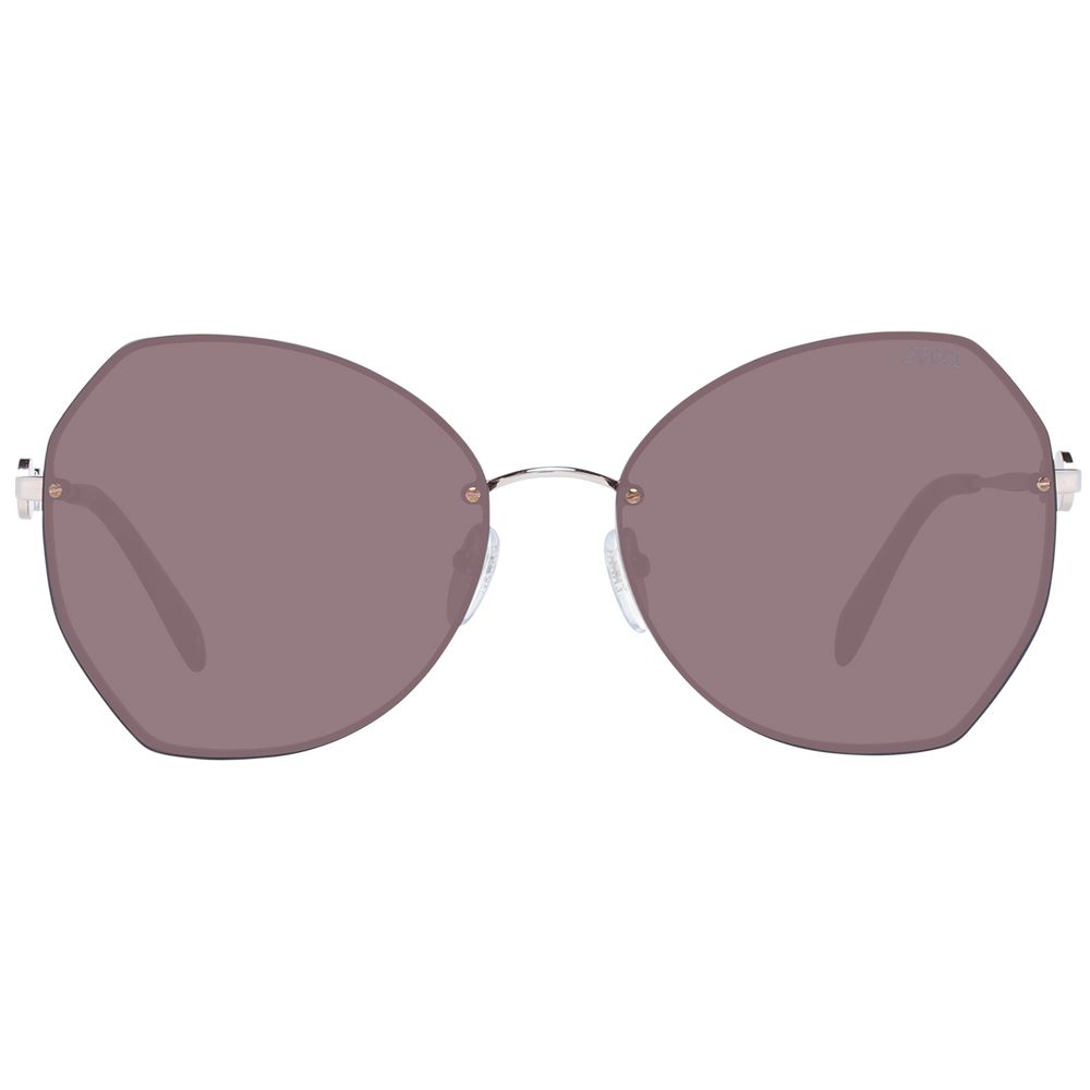 Emilio Pucci Rose Gold Women Sunglass
