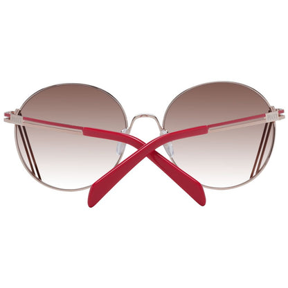Emilio Pucci Rose Gold Women Sunglass