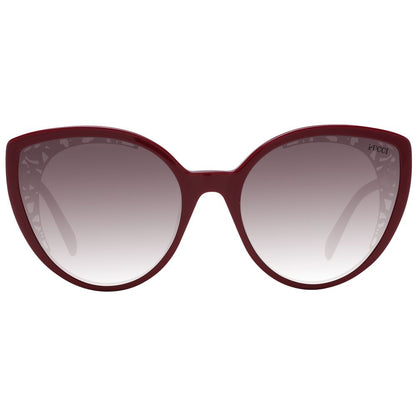 Emilio Pucci Red Women Sunglass