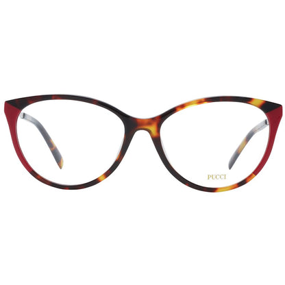 Emilio Pucci Red Women Glasses Frame
