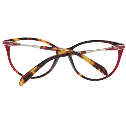 Emilio Pucci Red Women Glasses Frame