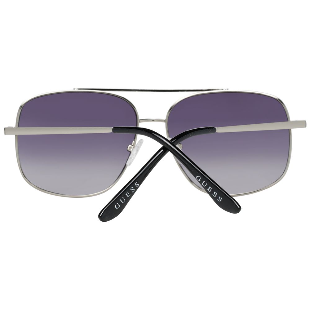 Guess Silver Men Sunglass