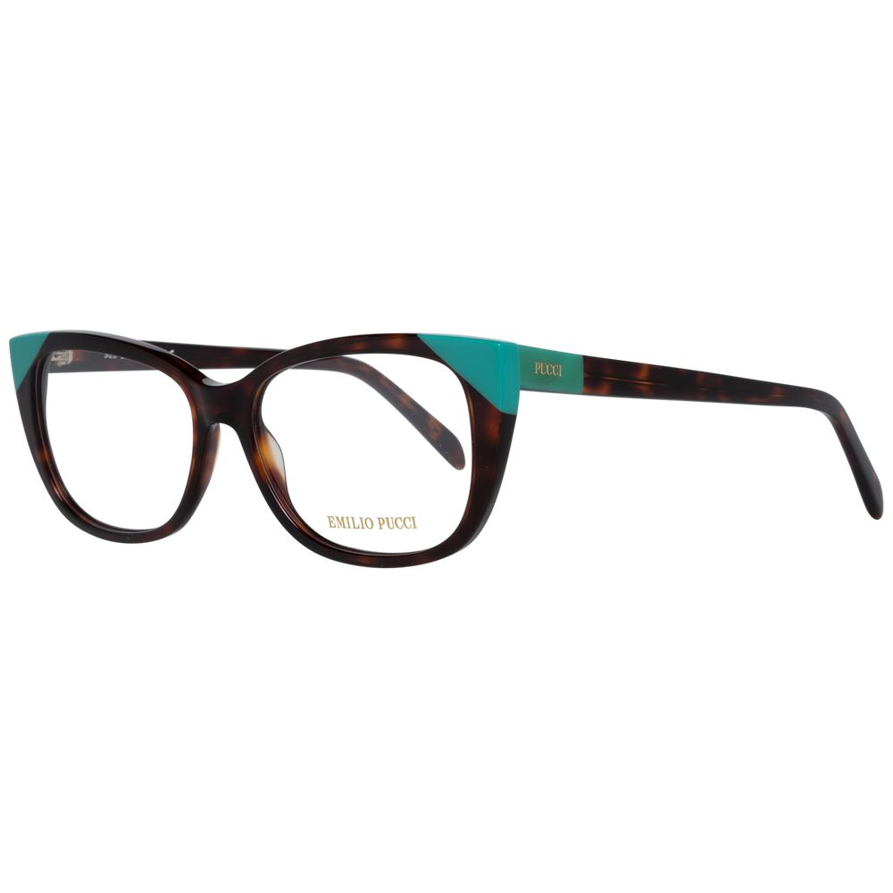 Emilio Pucci Brown Women Glasses Frame