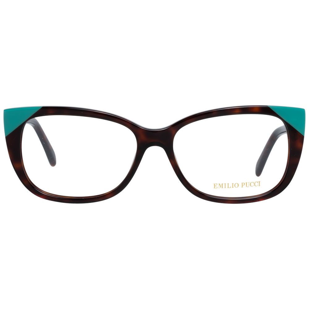 Emilio Pucci Brown Women Glasses Frame