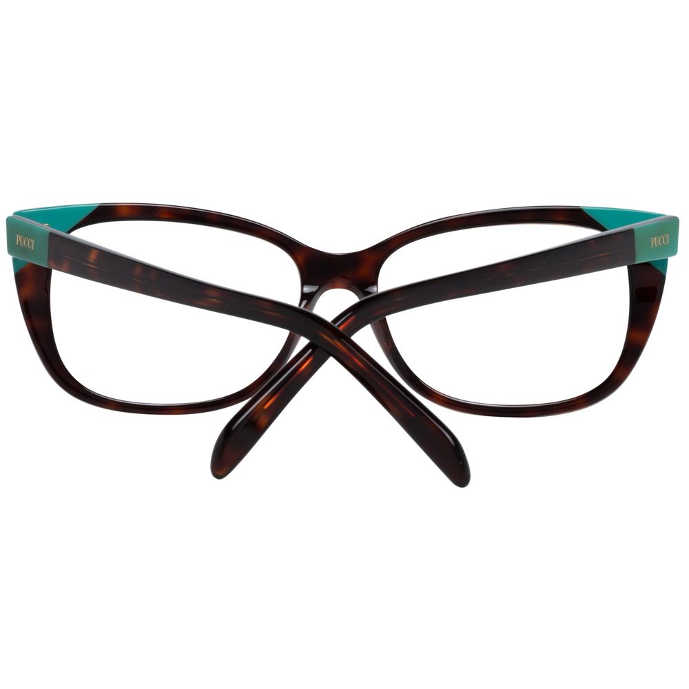 Emilio Pucci Brown Women Glasses Frame