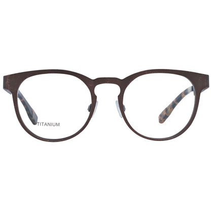 Ermenegildo Zegna Bronze Men Glasses Frame