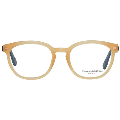 Ermenegildo Zegna Orange Men Glasses Frame