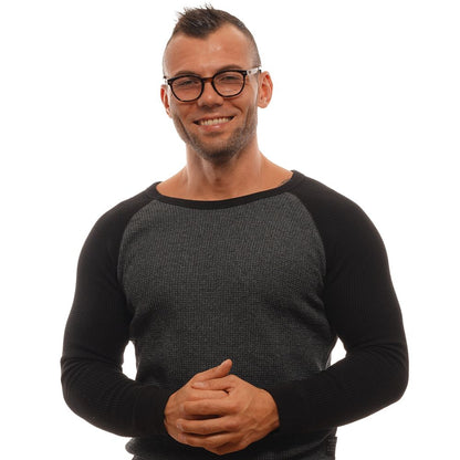 Ermenegildo Zegna Brown Men Glasses Frame