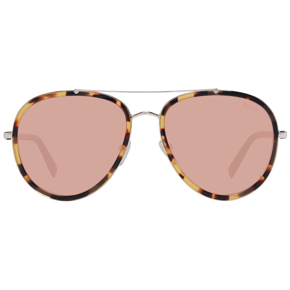 Emilio Pucci Brown Women Sunglass
