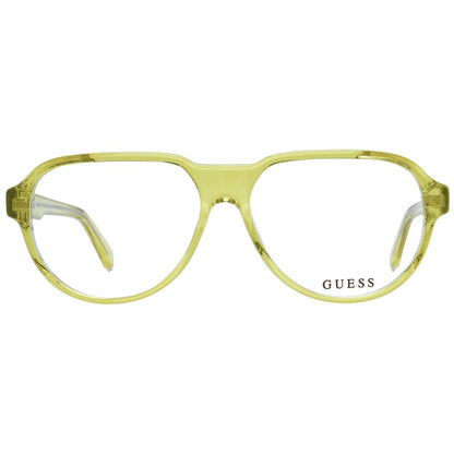Guess Yellow Men Glasses Frame