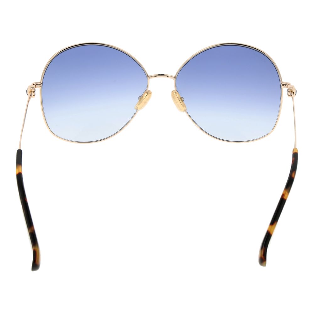 Max Mara Gold Women Sunglass