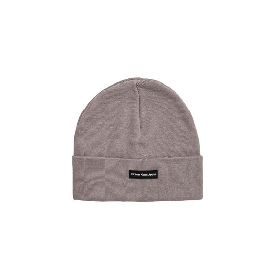 Calvin Klein Jeans Gray Recycled Polyester Caps Baseball Hat