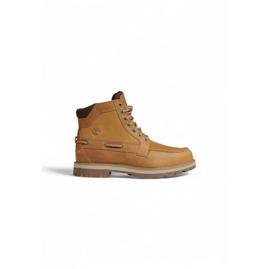 Timberland Beige Suede Leather Oxfords And Derby