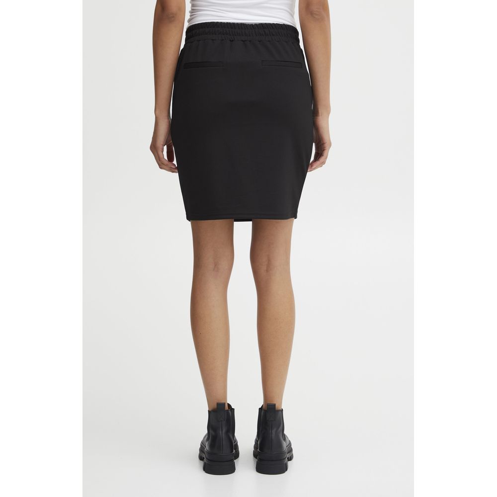 ICHI Black Polyester Mini