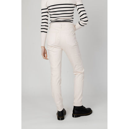 Morgan De Toi Beige Cotton Pant