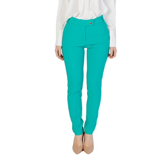 Rinascimento Green Polyester Pant